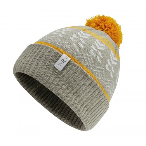 Rab Khroma Bobble Beanie - Stone/Sahara